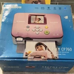 Canon Selphy CP760 Compact Photo Printer Special Edition Pink Read. Fixed Price $25.00.