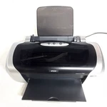 Epson Stylus C88+ Digital Color Inkjet Printer B251A Powers On, Parts Repair. Fixed Price $39.99.