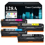 4PK CE320A 128A Toner Set For Hp Color Laserjet Pro CM1415FN CP1525NW. Fixed Price $41.34.