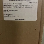 Lexmark Mnt Kit 110-127V 40X7615. Fixed Price $304.00.