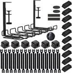 52-PIECE Under Desk Cable Management Tray Kit 15.7 Black. Fixed Price $14.17.