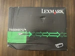 Lexmark Black Toner Cartridge T650H87G New Sealed Box. Fixed Price $80.85.