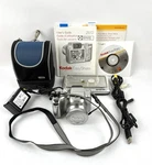 Kodak Easyshare Z612 Battery/ Charging Dock 6.1MP Digital Camera Silver 12X Zoom. Fixed Price $51.03.