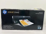 Hp Deskjet D1660 Inkjet Printer With Cables Tested Working. Fixed Price $44.99.