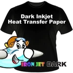 Iron Dark Inkjet Paper Heat Transfer Blue Line 50 Sheets 8.5X11". Fixed Price $45.00.