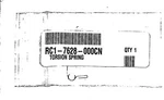 RC1-7628-000 Torsion Spring For Hp Color Laserjet 3600 3800 CP3505. Fixed Price $6.49.