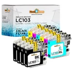 10PK LC-103XL For Brother Cartridges MFC-J4410DW MFC-J4510DW MFC-J4610DW Printer. Fixed Price $15.35.