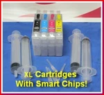 Compatible Refillable Cartridge Epson Workforce WF-2520, WF-2530, WF-2540. Fixed Price $18.92.