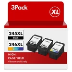 PG-245XL CL-246XL Ink Cartridges For Canon Pixma MG2522 MG2520 TR4520 MX490 Lot. Fixed Price $38.95.