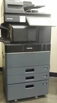Toshiba 5018A Copier 50PPM Low Meter W/ Finisher + Tandem Tray Office Printer. Fixed Price $3295.00.