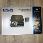 Epson Perfection V19 Compact Photo Scanner 4800 Dpi Usb One Touch Scanning. Fixed Price $69.99.