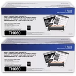 2PK TN660 Toner Cartridge For Brother TN630 MFC-L2700DW MFC-L2740DW DCP-L2540DW. Fixed Price $19.95.