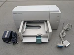 Vintage Deskjet 672C Printer 1998 White With Power Cord. Fixed Price $99.99.