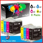 8 Pack Brother LC-51 Ink Cartridge For MFC-230C MFC-240C MFC-465CN MFC-5460CN. Fixed Price $10.59.