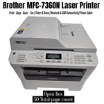 Brother MFC-7360N Printer 50 Pages Open Box Scanner -copier -fax -network. Fixed Price $339.99.