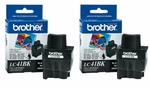 2PK Genuine Brother LC41 Black For MFC-3240C MFC-3340CN MFC-5440CN MFC-5840CN. Fixed Price $6.99.