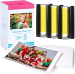 Canon Selphy CP1500 CP1300 CP1200 4X6 Sheet Color Ink Paper Set KP-108IN Lot. Fixed Price $138.99.
