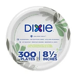 Dixie 8 1/2 Inch Medium-weight Disposable Paper Plates, Pathways, 300 Count,. Fixed Price $43.44.