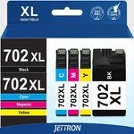 4PK T702XL Ink Cartridges Epson Workforce WF-3720 WF-3730 WF-3733. Fixed Price $14.95.