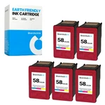 Osi 5PK Compatible 58 Photo Color Ink Cartridge For Hp Psc 1310 1311 1315 1317. Fixed Price $59.21.