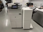 Hp Color Laserjet Managed Flow Mfp E77650 Printer W/ Toner & Finisher. Fixed Price $599.95.