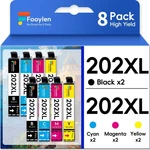 Pack Compatible With 202XL Ink Cartridges For Epson Expression XP-5100 WF-2860. Fixed Price $28.99.