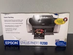 *new Open Box* Epson Stylus Photo R200 Inkjet Printer Direct Cd/dvd With. Fixed Price $169.95.