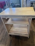 Winsome Mission Portable Foldable Solid Wood Printer Stand Natural. Fixed Price $150.00.