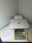 Hp Deskjet 2652 All-in-one Inkjet Color Printer Scan Copy White Working. Fixed Price $35.00.