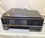 Epson Artisan 810 All-in-one Printer Wifi + Box Of Ink Read Missing Tray. Fixed Price $120.00.