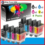 8PK Brother LC41 LC-41 Ink Cartridge For DCP-110C MFC-420CN MFC-3240C. Fixed Price $108.80.
