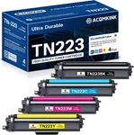 TN223 TN-223BK/C/M/Y Toner Cartridge 4-PACK Replacement For Brother HL-L3290CDW. Fixed Price $62.99.