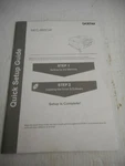 Brother MFC-665CW Printer Quick Start Guide Booklet. Fixed Price $7.97.