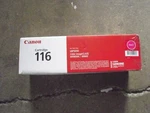 New ! Genuine Canon LPB5050 Color Imageclass MF8050C 8080C Magenta Toner 116. Fixed Price $53.60.