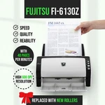 Fujitsu FI-6130Z Duplex Color Usb Document Scanner For Legal Paper Size W/bundle. Fixed Price $115.67.