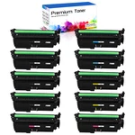 10 Pack Toner Set For Hp 647A CE260A Laserjet CP4025N CP4025DN CP4525XH CP4525DN. Fixed Price $269.66.