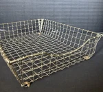 Vintage 1920 Twisted Wire Letter Basket Sorting Tray Acme Out Box. Fixed Price $35.20.