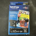 New Genuine Brother LC65HY Black Ink Cartridge MFC-5890CN MFC-6490CW. Fixed Price $23.99.