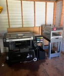 Brother Gtx Dtg Printer With Stand Lawson Silver Jet V2 Pretreat Machine. Fixed Price $5650.00.
