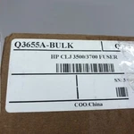 Hp Q3655A Fuser Unit For Color Laserjet Clj 3500/3700 Series Genuine Oem. Fixed Price $47.62.