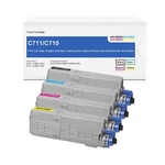 Mioohee C711 Toner Cartridge Replacement For Okidata 44318601 44318602 44.... Fixed Price $167.34.