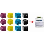 12 Xerox 8560 Ink Yellow Cyan Magenta Black Phaser Set 108R00725 108R00727. Fixed Price $37.98.