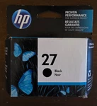 Hp Black Ink Cartridge (C8727AN). Fixed Price $14.99.