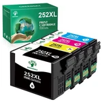 T252XL Ink Cartridge Epson Workforce WF-3620 WF-3640 WF-7610. Fixed Price $11.59.
