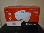 Lexmark P350 Portable 4" 6" Color Photo Printer 22W0287. Fixed Price $40.00.