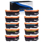 10PK Toner Set For Hp 647A Laserjet CP4025N CP4025DN CP4525XH CP4525DN CE260A. Fixed Price $267.92.