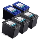 5PK Hp Ink Cartridge C6656AN C6657AN For Deskjet 5850 9650 9670 9680. Fixed Price $34.95.