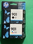 Genuine 901 Color Ink Cartridges For HPJ4500 J4580 4680 PRINTER-OEM-2PK. Fixed Price $59.77.