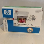 Hp Photosmart C4180 All One Ink Jet Printer Scanner Copier New Open Box. Fixed Price $138.75.
