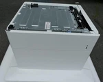 Hp Color Laserjet Enterprise 550-SHEET Paper Tray Stand P1B10A On Wheels. Fixed Price $211.25.